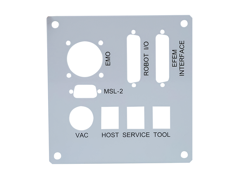 Data Interface Panel For Semiconductor Equipment - Surface Conformal Coating & Precision Silkscreen Printing Process